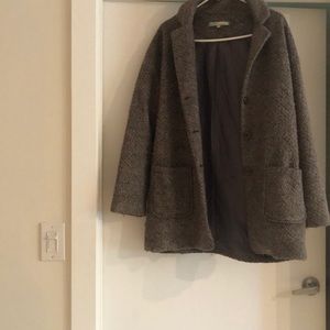 Wool look coat